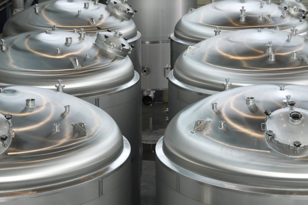 Stainless steel Food Tanks and equipment for the food industry Gpi Tanks