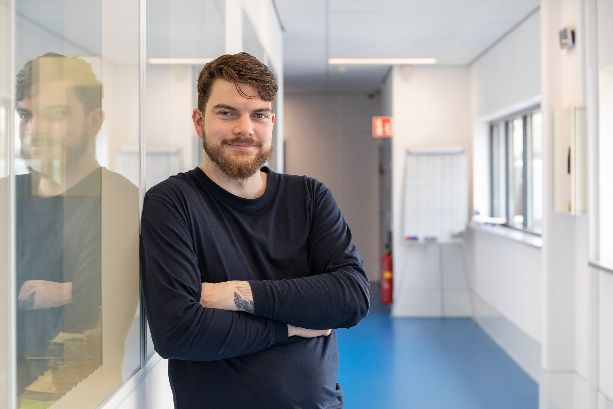 Erik Siroen, maintenance engineer bij Dechra Pharmaceuticals